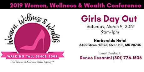 Girls Day Out 2019 Women, Wellness & Wealth Conference  primary image