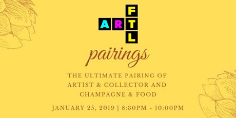 PAIRINGS (Fri) - the ultimate pairing of Artist&Collector W/ Champagne&Food primary image