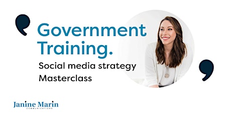 Social Media in Government Strategy Masterclass: February 18, 2019, Sydney primary image