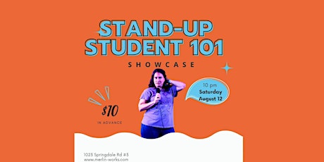 Stand-Up Comedy 101 Student Showcase primary image
