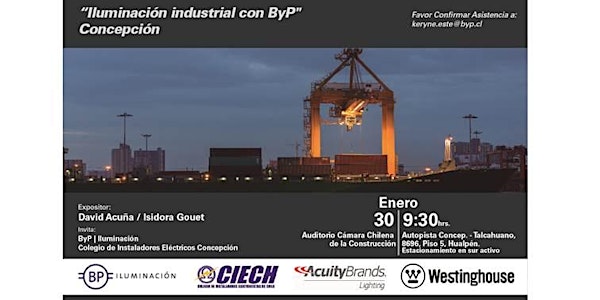 Iluminación Industrial con ByP Concepción