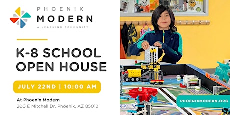 K-8 Open House at Phoenix Modern primary image