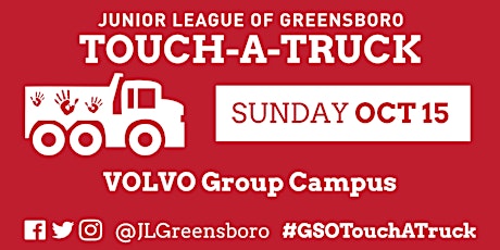 The Junior League of Greensboro's 13th Annual Touch-A-Truck primary image