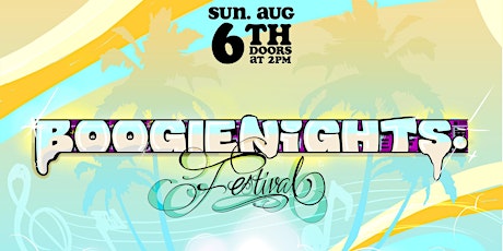 *Boogie Nights* Sugar Hill Gang, Rose Royce & more! FREE Event! primary image