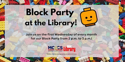 Imagem principal do evento Block Party at the Library!