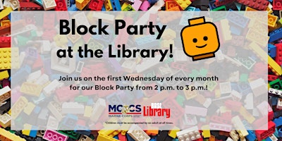 Imagem principal de Block Party at the Library!