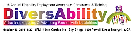 Alameda County's 11th Annual Disability Employment Awareness Conference & Training primary image
