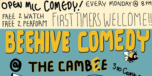 Primaire afbeelding van Bee Hive Comedy at the Cambie