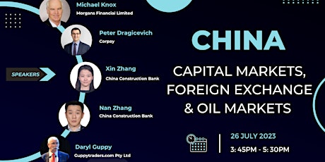 ACBC QLD | China Capital Markets, Foreign Exchange and Oil Markets primary image
