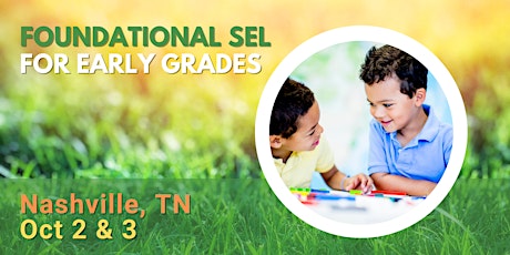 Foundational SEL for Early Grades primary image