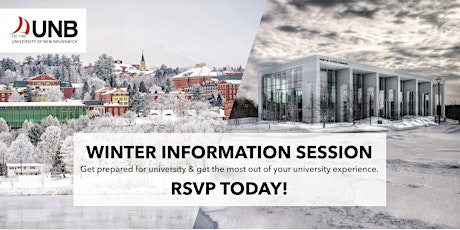 UNB's Winter Information Session in Bridgewater primary image