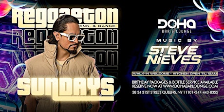 Hottest Sunday Night Reggaeton Party in Queens, NY primary image