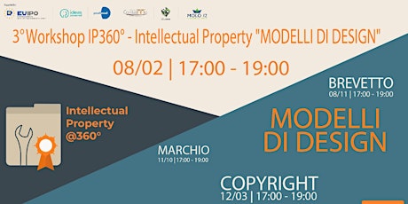 Immagine principale di 3° Workshop IP360° - Intellectual Property "MODELLI DI DESIGN" 