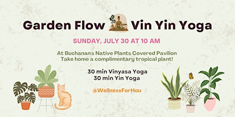 Imagen principal de Garden Flow: Vin Yin Yoga