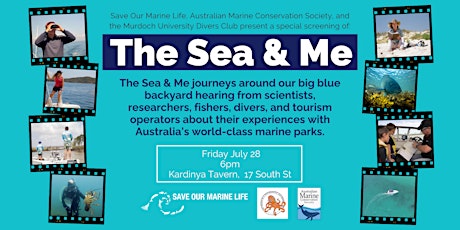 The Sea & Me - film screening and marine park chat primary image