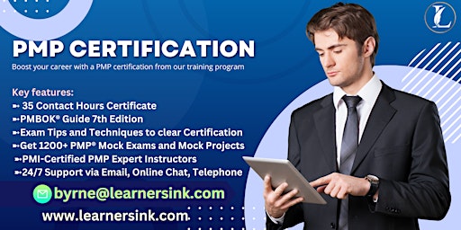 Imagem principal de PMP Exam Prep Instructor-led Certification Training Course in your location