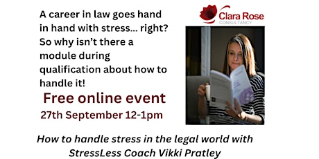 How to Handle Stress in the Legal World primary image