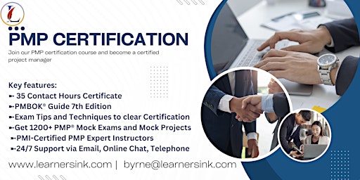 PMP Exam Certification Training Course in your location primary image