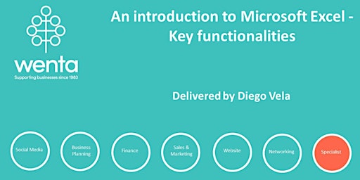 Hauptbild für An introduction to Microsoft Excel - Key functionalities