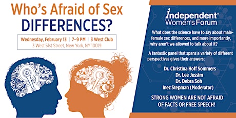 Who's Afraid of Sex Differences primary image