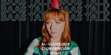 BAAS TALK // AI - Vuurdoop  primärbild