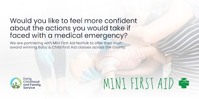 Mini First Aid - Wymondham primary image