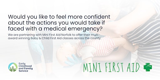 Imagem principal do evento Mini First Aid - Thetford