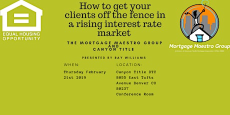How to get your clients off the fence in a rising interest rate market.  primary image