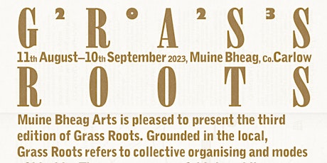 Grass Roots Tour primary image