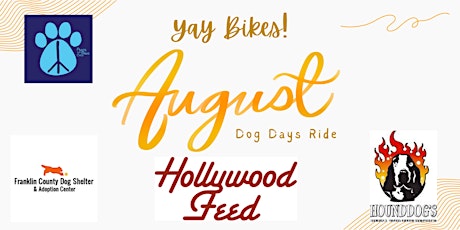 Yay Bikes! August Dog Days Ride primary image