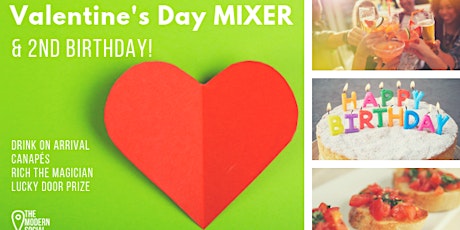 Valentine's Day MIXER & 2nd Birthday!! primary image