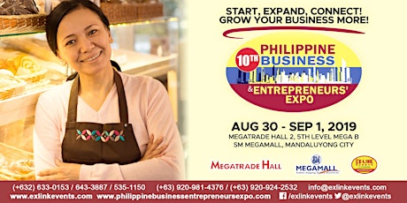 10th Philippine Business and Entrepreneurs' Expo 2019 primary image