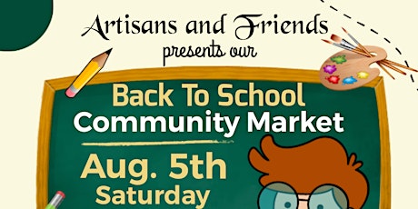 Artisans and Friends Community Market benefiting Apollo Middle Sch. primary image