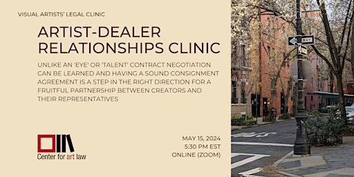 Imagen principal de Artist-Dealer Relationships Clinic