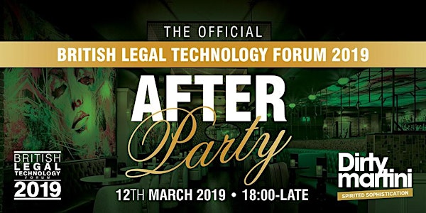 The British Legal Technology Forum 2019 After Party