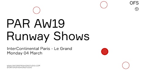 Paris Runway Shows // OFS AW19 primary image