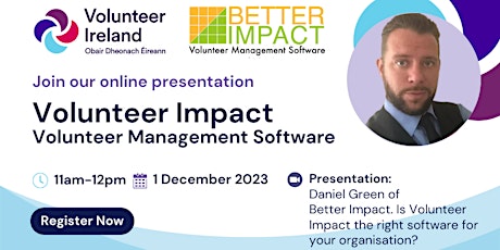 Hauptbild für Software Presentation: Volunteer Impact