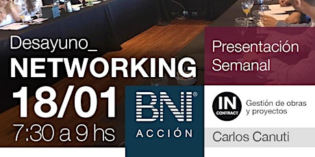 Imagen principal de Networking en Tigre