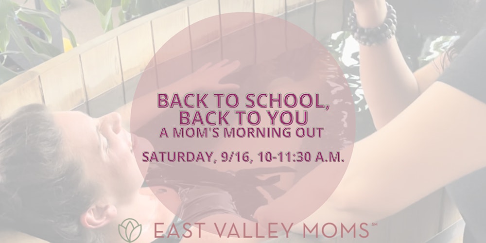 BACK TO SCHOOL, BACK TO YOU | A MOM'S MORNING OUT