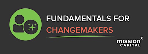 Imagen de colección para  Fundamentals for Changemakers