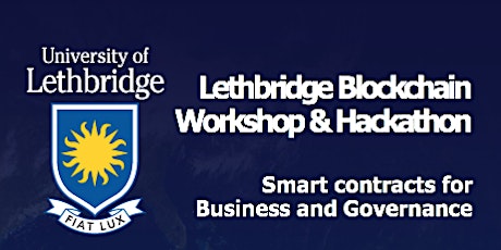 Lethbridge Blockchain Workshop and Hackathon primary image