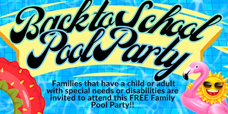 Back to School Splash: Sensory Pool Party primary image
