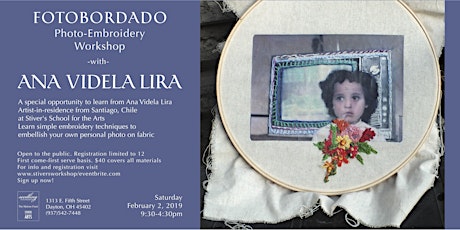 FOTOBORDADO Photo-Embroidery Workshop with Ana Videla Lira  primary image