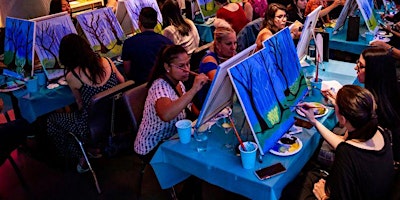 Imagem principal do evento Passing Through-Glow in dark, 3D, Acrylic or Oil-Canvas Painting Class
