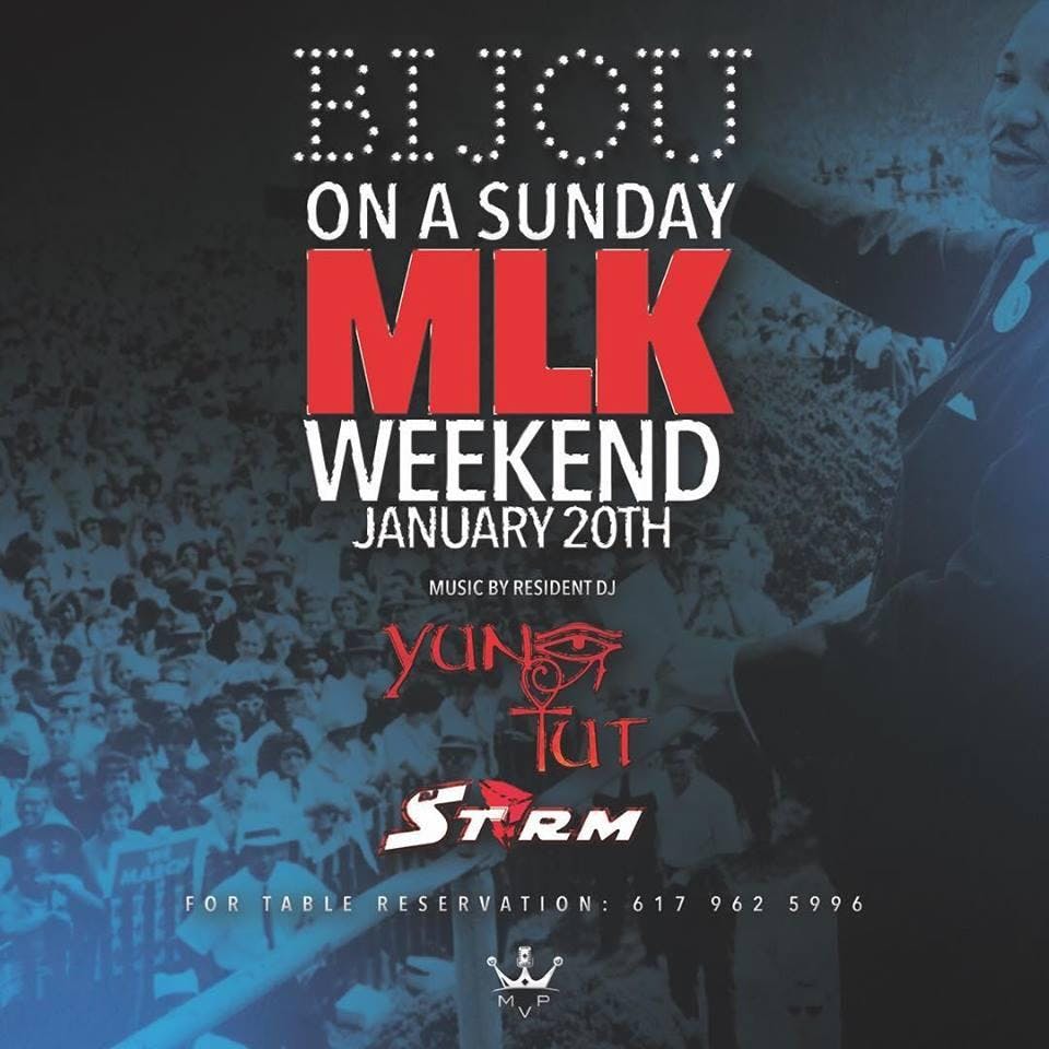 Bijou On A Sunday MLK Weekend