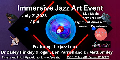 Immersive Jazz-Art Experience at Lumonics primary image