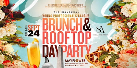 CBC WEEKEND YOUNG PROFESSIONALS ROOFTOP BRUNCH AND DAY PARTY primary image