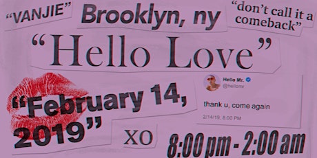 Hello Love // 6th Annual Valentine's Day Party primary image