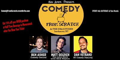 Comedy From Scratch at The Idea Kitchen Larchmont 