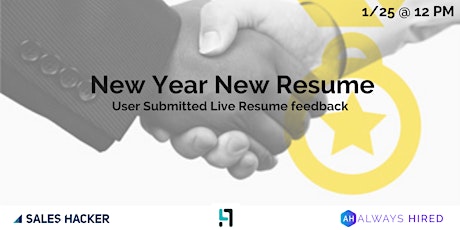 New Year New Resume primary image